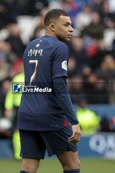 2024-03-10 - Kylian Mbappe of PSG during the French championship Ligue 1 football match between Paris Saint-Germain and Stade de Reims on March 10, 2024 at Parc des Princes stadium in Paris, France - FOOTBALL - FRENCH CHAMP - PARIS SG V REIMS - FRENCH LIGUE 1 - SOCCER
