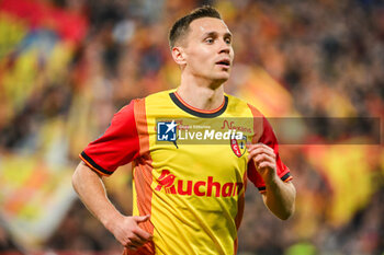 2024-03-16 - Przemyslaw Adam FRANKOWSKI of Lens during the French championship Ligue 1 football match between RC Lens and OGC Nice on March 16, 2024 at Bollaert-Delelis stadium in Lens, France - FOOTBALL - FRENCH CHAMP - LENS V NICE - FRENCH LIGUE 1 - SOCCER