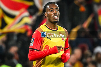 2024-03-16 - Elye WAHI of Lens during the French championship Ligue 1 football match between RC Lens and OGC Nice on March 16, 2024 at Bollaert-Delelis stadium in Lens, France - FOOTBALL - FRENCH CHAMP - LENS V NICE - FRENCH LIGUE 1 - SOCCER