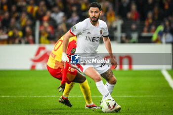 2024-03-16 - Morgan SANSON of Nice during the French championship Ligue 1 football match between RC Lens and OGC Nice on March 16, 2024 at Bollaert-Delelis stadium in Lens, France - FOOTBALL - FRENCH CHAMP - LENS V NICE - FRENCH LIGUE 1 - SOCCER