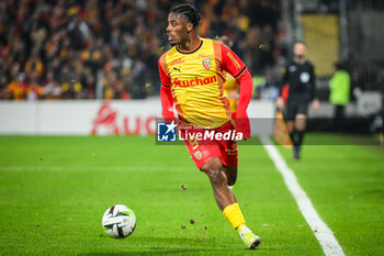 2024-03-16 - Elye WAHI of Lens during the French championship Ligue 1 football match between RC Lens and OGC Nice on March 16, 2024 at Bollaert-Delelis stadium in Lens, France - FOOTBALL - FRENCH CHAMP - LENS V NICE - FRENCH LIGUE 1 - SOCCER