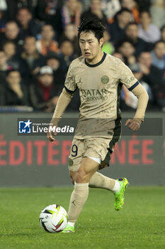 2024-03-17 - Lee Kang-in of PSG during the French championship Ligue 1 football match between Montpellier HSC (MHSC) and Paris Saint-Germain (PSG) on March 17, 2024 at La Mosson stadium in Montpellier, France - FOOTBALL - FRENCH CHAMP - MONTPELLIER V PARIS SG - FRENCH LIGUE 1 - SOCCER