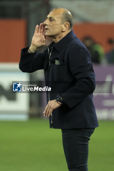 2024-03-17 - Coach of Montpellier HSC Michel Der Zakarian during the French championship Ligue 1 football match between Montpellier HSC (MHSC) and Paris Saint-Germain (PSG) on March 17, 2024 at La Mosson stadium in Montpellier, France - FOOTBALL - FRENCH CHAMP - MONTPELLIER V PARIS SG - FRENCH LIGUE 1 - SOCCER