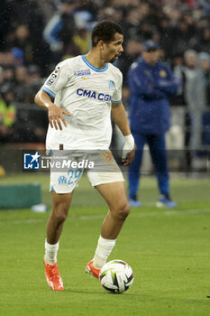 2024-03-31 - Iliman Ndiaye of Marseille during the French championship Ligue 1 football match between Olympique de Marseille (OM) and Paris Saint-Germain (PSG) on March 31, 2024 at Stade Velodrome in Marseille, France - FOOTBALL - FRENCH CHAMP - MARSEILLE V PARIS SG - FRENCH LIGUE 1 - SOCCER