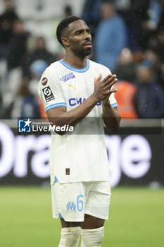 2024-03-31 - Ulisses Garcia of Marseille salutes the supporters following the French championship Ligue 1 football match between Olympique de Marseille (OM) and Paris Saint-Germain (PSG) on March 31, 2024 at Stade Velodrome in Marseille, France - FOOTBALL - FRENCH CHAMP - MARSEILLE V PARIS SG - FRENCH LIGUE 1 - SOCCER