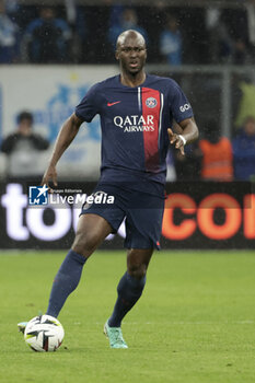 2024-03-31 - Danilo Pereira of PSG during the French championship Ligue 1 football match between Olympique de Marseille (OM) and Paris Saint-Germain (PSG) on March 31, 2024 at Stade Velodrome in Marseille, France - FOOTBALL - FRENCH CHAMP - MARSEILLE V PARIS SG - FRENCH LIGUE 1 - SOCCER