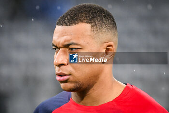 2024-03-31 - Kylian MBAPPE of PSG during the French championship Ligue 1 football match between Olympique de Marseille and Paris Saint-Germain on March 31, 2024 at Orange Velodrome stadium in Marseille, France - FOOTBALL - FRENCH CHAMP - MARSEILLE V PARIS SG - FRENCH LIGUE 1 - SOCCER