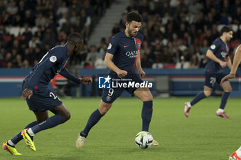 2024-04-06 - Goncalo Ramos of PSG during the French championship Ligue 1 football match between Paris Saint-Germain and Clermont Foot 63 on April 6, 2024 at Parc des Princes stadium in Paris, France - FOOTBALL - FRENCH CHAMP - PARIS SG V CLERMONT - FRENCH LIGUE 1 - SOCCER