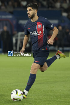 2024-04-06 - Marco Asensio of PSG during the French championship Ligue 1 football match between Paris Saint-Germain and Clermont Foot 63 on April 6, 2024 at Parc des Princes stadium in Paris, France - FOOTBALL - FRENCH CHAMP - PARIS SG V CLERMONT - FRENCH LIGUE 1 - SOCCER