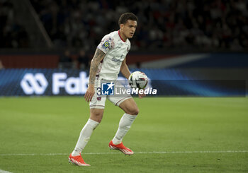 2024-04-06 - Neto Borges of Clermont during the French championship Ligue 1 football match between Paris Saint-Germain and Clermont Foot 63 on April 6, 2024 at Parc des Princes stadium in Paris, France - FOOTBALL - FRENCH CHAMP - PARIS SG V CLERMONT - FRENCH LIGUE 1 - SOCCER