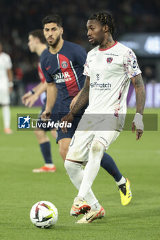 2024-04-06 - Muhammed Cham Saracevic of Clermont during the French championship Ligue 1 football match between Paris Saint-Germain and Clermont Foot 63 on April 6, 2024 at Parc des Princes stadium in Paris, France - FOOTBALL - FRENCH CHAMP - PARIS SG V CLERMONT - FRENCH LIGUE 1 - SOCCER