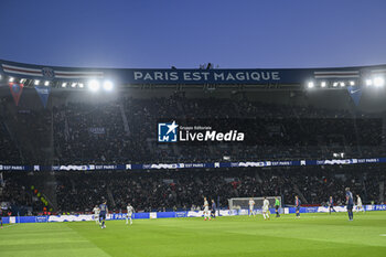 2024-04-21 - General atmosphere ambiance view or ambience illustration during the Ligue 1 football match Paris Saint-Germain (PSG) VS Olympique Lyonnais (OL Lyon) on April 21, 2024 at Parc des Princes stadium in Paris, France. Photo Victor Joly / DPPI - FOOTBALL - FRENCH CHAMP - PARIS SG V LYON - FRENCH LIGUE 1 - SOCCER