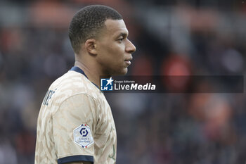 2024-04-24 - Kylian Mbappe of PSG during the French championship Ligue 1 football match between FC Lorient and Paris Saint-Germain (PSG) on April 24, 2024 at Stade du Moustoir in Lorient, France - FOOTBALL - FRENCH CHAMP - LORIENT V PARIS SG - FRENCH LIGUE 1 - SOCCER