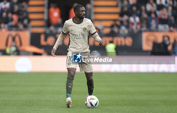 2024-04-24 - Ousmane Dembele of PSG during the French championship Ligue 1 football match between FC Lorient and Paris Saint-Germain (PSG) on April 24, 2024 at Stade du Moustoir in Lorient, France - FOOTBALL - FRENCH CHAMP - LORIENT V PARIS SG - FRENCH LIGUE 1 - SOCCER