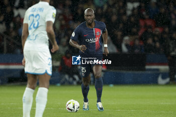 27/04/2024 - Danilo Pereira of PSG during the French championship Ligue 1 football match between Paris Saint-Germain (PSG) and Le Havre AC (HAC) on April 27, 2024 at Parc des Princes stadium in Paris, France - FOOTBALL - FRENCH CHAMP - PARIS SG V LE HAVRE - FRENCH LIGUE 1 - CALCIO