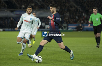 2024-04-27 - Lucas Beraldo of PSG during the French championship Ligue 1 football match between Paris Saint-Germain (PSG) and Le Havre AC (HAC) on April 27, 2024 at Parc des Princes stadium in Paris, France - FOOTBALL - FRENCH CHAMP - PARIS SG V LE HAVRE - FRENCH LIGUE 1 - SOCCER