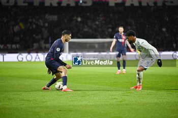 2024-04-27 - Achraf Hakimi during the French championship Ligue 1 football match between Paris Saint-Germain and Le Havre AC on April 27, 2024 at Parc des Princes stadium in Paris, France. Photo Victor Joly / DPPI - FOOTBALL - FRENCH CHAMP - PARIS SG V LE HAVRE - FRENCH LIGUE 1 - SOCCER