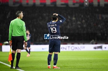 2024-04-27 - Lee Kang-in during the French championship Ligue 1 football match between Paris Saint-Germain and Le Havre AC on April 27, 2024 at Parc des Princes stadium in Paris, France. Photo Victor Joly / DPPI - FOOTBALL - FRENCH CHAMP - PARIS SG V LE HAVRE - FRENCH LIGUE 1 - SOCCER