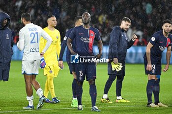 27/04/2024 - PSG team with Danilo Pereira during the French championship Ligue 1 football match between Paris Saint-Germain and Le Havre AC on April 27, 2024 at Parc des Princes stadium in Paris, France. Photo Victor Joly / DPPI - FOOTBALL - FRENCH CHAMP - PARIS SG V LE HAVRE - FRENCH LIGUE 1 - CALCIO