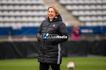 2024-01-14 - Sandrine Soubeyrand head coach of Paris FC ahead of the Women's French cup, round of 32 football match between Paris FC and Girondins de Bordeaux on January 14, 2024 at Sebastien Charlety stadium in Paris, France - FOOTBALL - WOMEN'S FRENCH CUP - PARIS FC V BORDEAUX - FRENCH WOMEN DIVISION 1 - SOCCER
