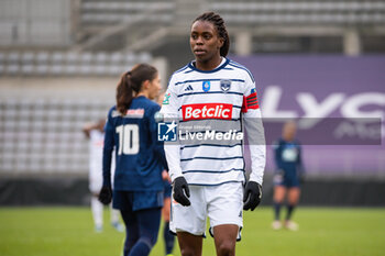 2024-01-14 - Hillary Diaz of Girondins de Bordeaux during the Women's French cup, round of 32 football match between Paris FC and Girondins de Bordeaux on January 14, 2024 at Sebastien Charlety stadium in Paris, France - FOOTBALL - WOMEN'S FRENCH CUP - PARIS FC V BORDEAUX - FRENCH WOMEN DIVISION 1 - SOCCER