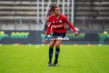 2024-02-14 - Jessy Roux of LOSC Lille during the Women's French Cup, Quarter-final football match between FC Fleury 91 and Losc Lille on February 14, 2024 at Robert Bobin stadium in Bondoufle, France - FOOTBALL - WOMEN'S FRENCH CUP - FLEURY V LILLE - FRENCH WOMEN DIVISION 1 - SOCCER