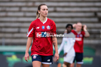 2024-02-14 - Marjorie Boilesen of LOSC Lille during the Women's French Cup, Quarter-final football match between FC Fleury 91 and Losc Lille on February 14, 2024 at Robert Bobin stadium in Bondoufle, France - FOOTBALL - WOMEN'S FRENCH CUP - FLEURY V LILLE - FRENCH WOMEN DIVISION 1 - SOCCER