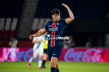 2024-05-11 - Elisa De Almeida of Paris Saint Germain reacts during the Women's French championship, D1 Arkema, Play-offs Semi-final football match between Paris Saint-Germain and Paris FC on May 11, 2024 at Parc des Princes stadium in Paris, France - FOOTBALL - WOMEN'S FRENCH CHAMP - PARIS SG V PARIS FC - FRENCH WOMEN DIVISION 1 - SOCCER