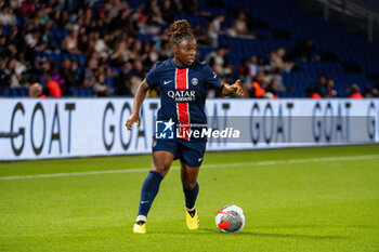 2024-05-11 - Sandy Baltimore of Paris Saint Germain controls the ball during the Women's French championship, D1 Arkema, Play-offs Semi-final football match between Paris Saint-Germain and Paris FC on May 11, 2024 at Parc des Princes stadium in Paris, France - FOOTBALL - WOMEN'S FRENCH CHAMP - PARIS SG V PARIS FC - FRENCH WOMEN DIVISION 1 - SOCCER