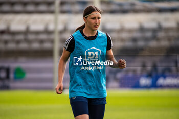 2024-05-17 - Kaja Korosec of Paris FC warms up ahead of the Women's French championship, Play-offs, 3rd place football match between Paris FC and Stade de Reims on May 17, 2024 at Sébastien Charléty stadium in Paris, France - FOOTBALL - WOMEN'S FRENCH CHAMP - 3RD PLACE - PARIS FC V REIMS - FRENCH WOMEN DIVISION 1 - SOCCER