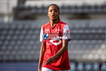 2024-05-17 - Shana Chossenotte of Stade de Reims during the Women's French championship, Play-offs, 3rd place football match between Paris FC and Stade de Reims on May 17, 2024 at Sébastien Charléty stadium in Paris, France - FOOTBALL - WOMEN'S FRENCH CHAMP - 3RD PLACE - PARIS FC V REIMS - FRENCH WOMEN DIVISION 1 - SOCCER