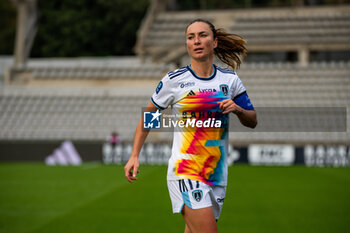 2024-10-12 - Gaetane Thiney of Paris FC during the French championship, Arkema Premier Ligue football match between Paris FC and Stade de Reims on 12 October 2024 at Sebastien Charlety stadium in Paris, France - FOOTBALL - WOMEN'S FRENCH CHAMP - PARIS FC V REIMS - FRENCH WOMEN DIVISION 1 - SOCCER