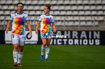 2024-10-12 - Thea Greboval of Paris FC during the French championship, Arkema Premier Ligue football match between Paris FC and Stade de Reims on 12 October 2024 at Sebastien Charlety stadium in Paris, France - FOOTBALL - WOMEN'S FRENCH CHAMP - PARIS FC V REIMS - FRENCH WOMEN DIVISION 1 - SOCCER