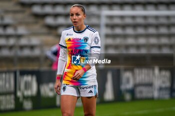 2024-10-12 - Margaux Le Mouel of Paris FC during the French championship, Arkema Premier Ligue football match between Paris FC and Stade de Reims on 12 October 2024 at Sebastien Charlety stadium in Paris, France - FOOTBALL - WOMEN'S FRENCH CHAMP - PARIS FC V REIMS - FRENCH WOMEN DIVISION 1 - SOCCER