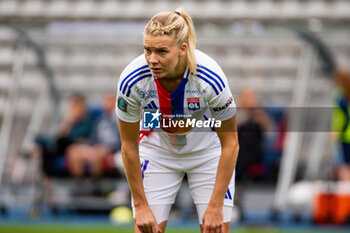 2024-10-20 - Ada Hegerberg of Olympique Lyonnais during the Women's French championship, Arkema Premier Ligue football match between Paris FC and Olympique Lyonnais on 20 October 2024 at Sebastien Charlety stadium in Paris, France - FOOTBALL - WOMEN'S FRENCH CHAMP - PARIS FC V LYON - FRENCH WOMEN DIVISION 1 - SOCCER