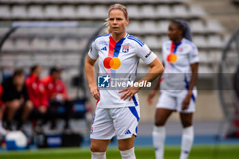 2024-10-20 - Eugenie Le Sommer of Olympique Lyonnais during the Women's French championship, Arkema Premier Ligue football match between Paris FC and Olympique Lyonnais on 20 October 2024 at Sebastien Charlety stadium in Paris, France - FOOTBALL - WOMEN'S FRENCH CHAMP - PARIS FC V LYON - FRENCH WOMEN DIVISION 1 - SOCCER