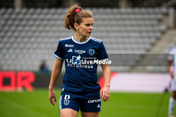 2024-10-20 - Daphne Corboz of Paris FC during the Women's French championship, Arkema Premier Ligue football match between Paris FC and Olympique Lyonnais on 20 October 2024 at Sebastien Charlety stadium in Paris, France - FOOTBALL - WOMEN'S FRENCH CHAMP - PARIS FC V LYON - FRENCH WOMEN DIVISION 1 - SOCCER