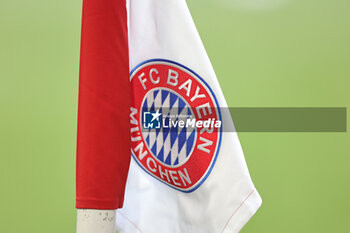 2024-01-21 - Corner flag illustration during the German championship Bundesliga football match between Bayern Munich and Werder Bremen on January 21, 2024 at Allianz Arena in Munich, Germany - FOOTBALL - GERMAN CHAMP - BAYERN MUNICH V WERDER BREMEN - GERMAN BUNDESLIGA - SOCCER