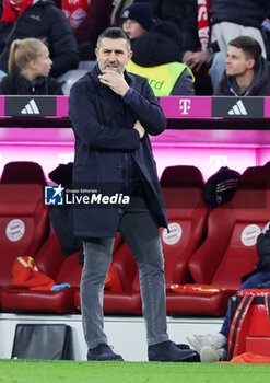 2024-01-24 - Coach Nenad Bjelica of Union Berlin during the German championship Bundesliga football match between Bayern Munich and Union Berlin on January 24, 2024 at Allianz Arena in Munich, Germany - FOOTBALL - GERMAN CHAMP - BAYERN MUNICH V UNION BERLIN - GERMAN BUNDESLIGA - SOCCER