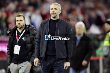 2024-02-24 - Coach Marco Rose of RB Leipzig during the German championship Bundesliga football match between Bayern Munich and RB Leipzig on February 24, 2024 at Allianz Arena in Munich, Germany - FOOTBALL - GERMAN CHAMP - BAYERN MUNICH V LEIPZIG - GERMAN BUNDESLIGA - SOCCER