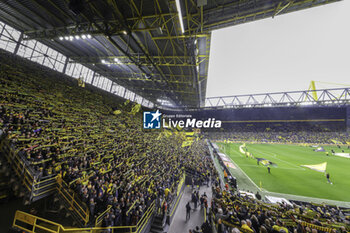 2024-03-17 - Fans of Borussia Dortmund during the German championship Bundesliga football match between Borussia Dortmund and Eintracht Frankfurt on March 17, 2024 at Signal Iduna Park in Dortmund, Germany - FOOTBALL - GERMAN CHAMP - DORTMUND V FRANKFURT - GERMAN BUNDESLIGA - SOCCER