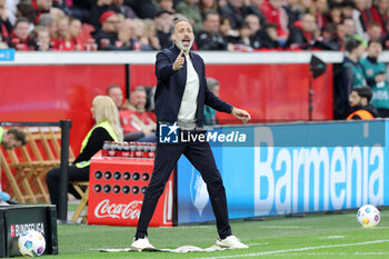 2024-03-30 - Coach Pellegrino Matarazzo of Hoffenheim during the German championship Bundesliga football match between Bayer 04 Leverkusen and TSG Hoffenheim on March 30, 2024 at BayArena in Leverkusen, Germany - FOOTBALL - GERMAN CHAMP - LEVERKUSEN V HOFFENHEIM - GERMAN BUNDESLIGA - SOCCER