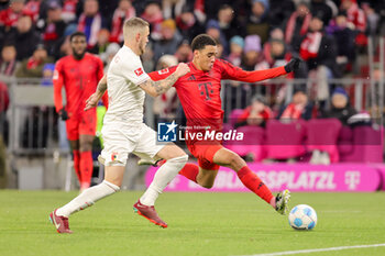 2024-11-22 - Jamal Musiala of Bayern Munich during the German championship Bundesliga football match between Bayern Munich and Augsburg on 22 November 2024 at Allianz Arena in Munich, Germany - FOOTBALL - GERMAN CHAMP - BAYERN MUNICH V AUGSBURG - GERMAN BUNDESLIGA - SOCCER