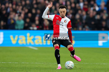 2024-01-28 - Quilindschy Hartman of Feyenoord during the Netherlands championship Eredivisie football match between Feyenoord and FC Twente on January 28, 2024 at Stadion Feyenoord in Rotterdam, Netherlands - FOOTBALL - NETHERLANDS CHAMP - FEYENOORD V TWENTE - NETHERLANDS EREDIVISIE - SOCCER