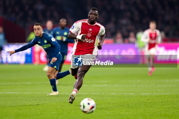 2024-02-03 - Brian Brobbey of Ajax during the Netherlands championship Eredivisie football match between AFC Ajax and PSV on February 3, 2024 at Johan Cruijff ArenA in Amsterdam, Netherlands - FOOTBALL - NETHERLANDS CHAMP - AJAX V PSV - NETHERLANDS EREDIVISIE - SOCCER