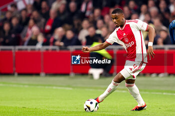 2024-02-03 - Jorrel Hato of Ajax during the Netherlands championship Eredivisie football match between AFC Ajax and PSV on February 3, 2024 at Johan Cruijff ArenA in Amsterdam, Netherlands - FOOTBALL - NETHERLANDS CHAMP - AJAX V PSV - NETHERLANDS EREDIVISIE - SOCCER