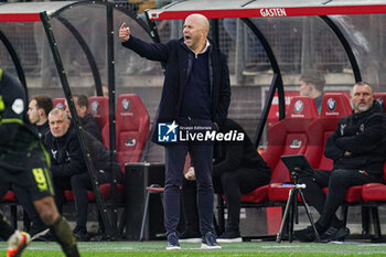 2024-02-04 - Coach Arne Slot of Feyenoord during the Netherlands championship Eredivisie football match between AZ and Feyenoord on February 4, 2024 at AFAS Stadion in Alkmaar, Netherlands - FOOTBALL - NETHERLANDS CHAMP - AZ V FEYENOORD - NETHERLANDS EREDIVISIE - SOCCER