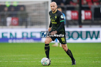 2024-02-04 - Gernot Trauner of Feyenoord during the Netherlands championship Eredivisie football match between AZ and Feyenoord on February 4, 2024 at AFAS Stadion in Alkmaar, Netherlands - FOOTBALL - NETHERLANDS CHAMP - AZ V FEYENOORD - NETHERLANDS EREDIVISIE - SOCCER