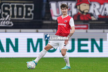 2024-02-04 - Wouter Goes of AZ during the Netherlands championship Eredivisie football match between AZ and Feyenoord on February 4, 2024 at AFAS Stadion in Alkmaar, Netherlands - FOOTBALL - NETHERLANDS CHAMP - AZ V FEYENOORD - NETHERLANDS EREDIVISIE - SOCCER