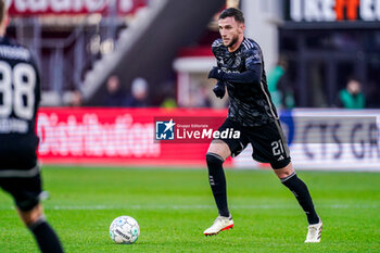 2024-02-25 - Branco van den Boomen of AFC Ajax during the Netherlands championship Eredivisie football match between AZ and AFC Ajax on February 25, 2024 at AFAS Stadion in Alkmaar, Netherlands - FOOTBALL - NETHERLANDS CHAMP - AZ V AJAX - NETHERLANDS EREDIVISIE - SOCCER